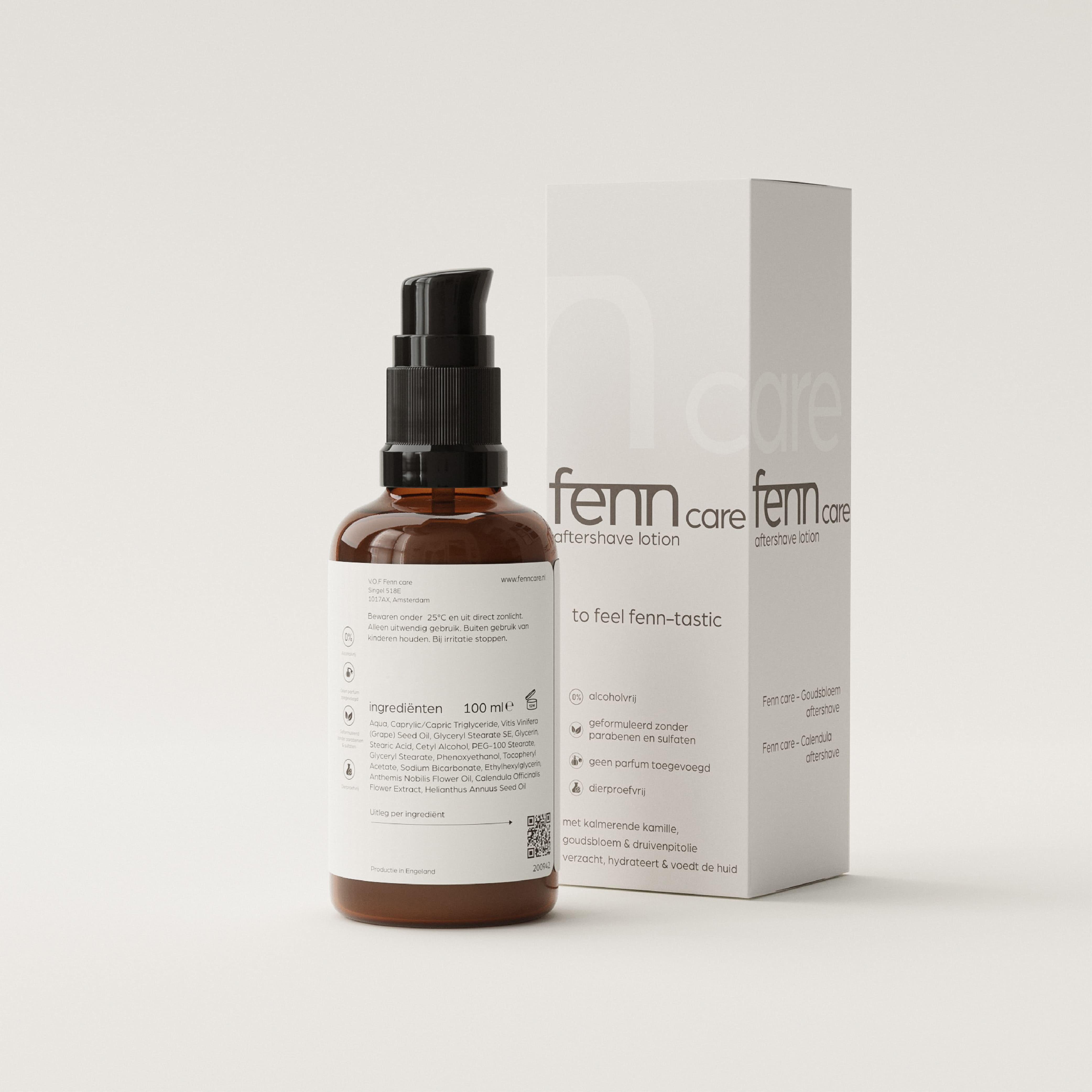 Fenn Care Aftershave Lotion productfoto close-up